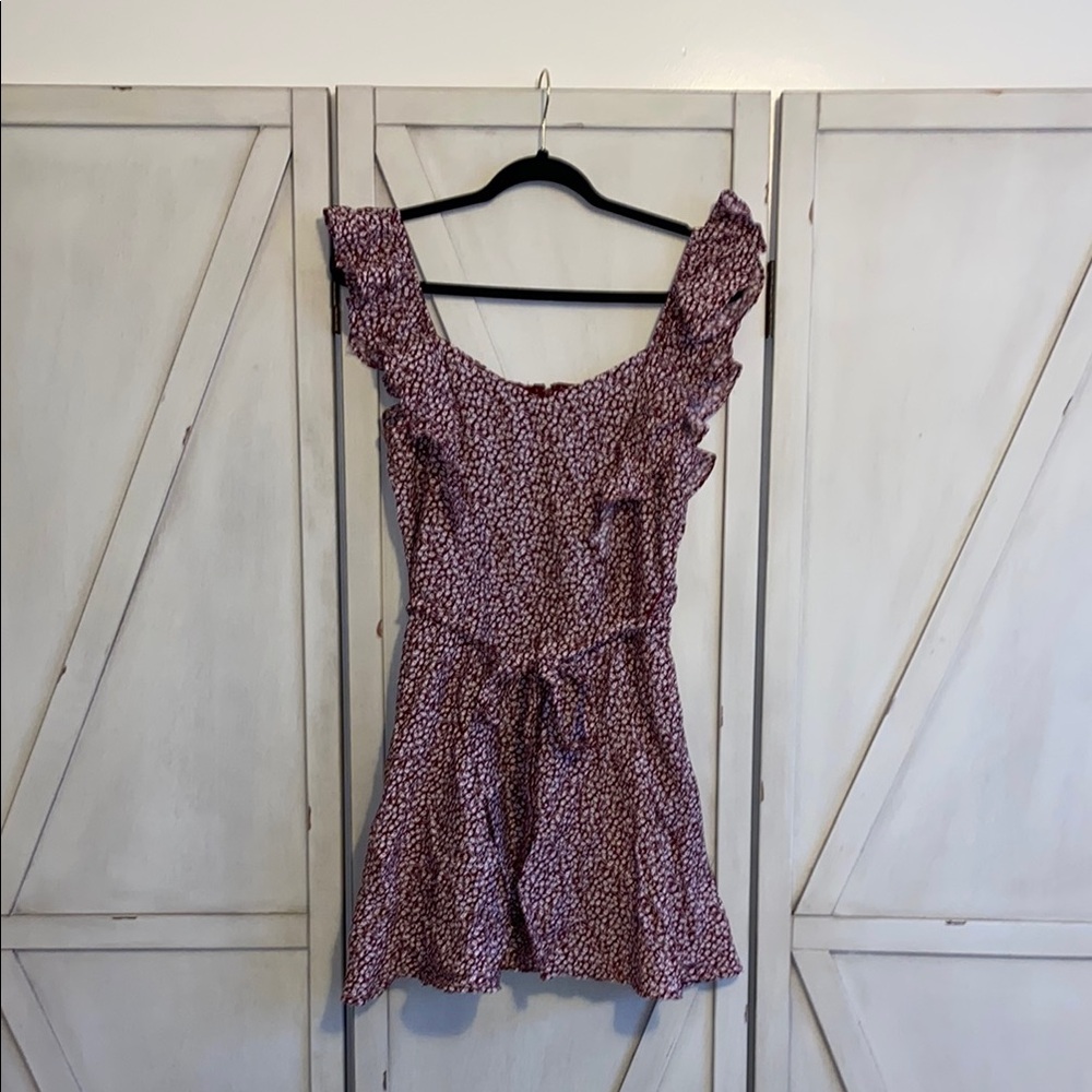 Trixxi Purple Floral Dress